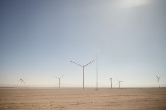 windpark close to Calama