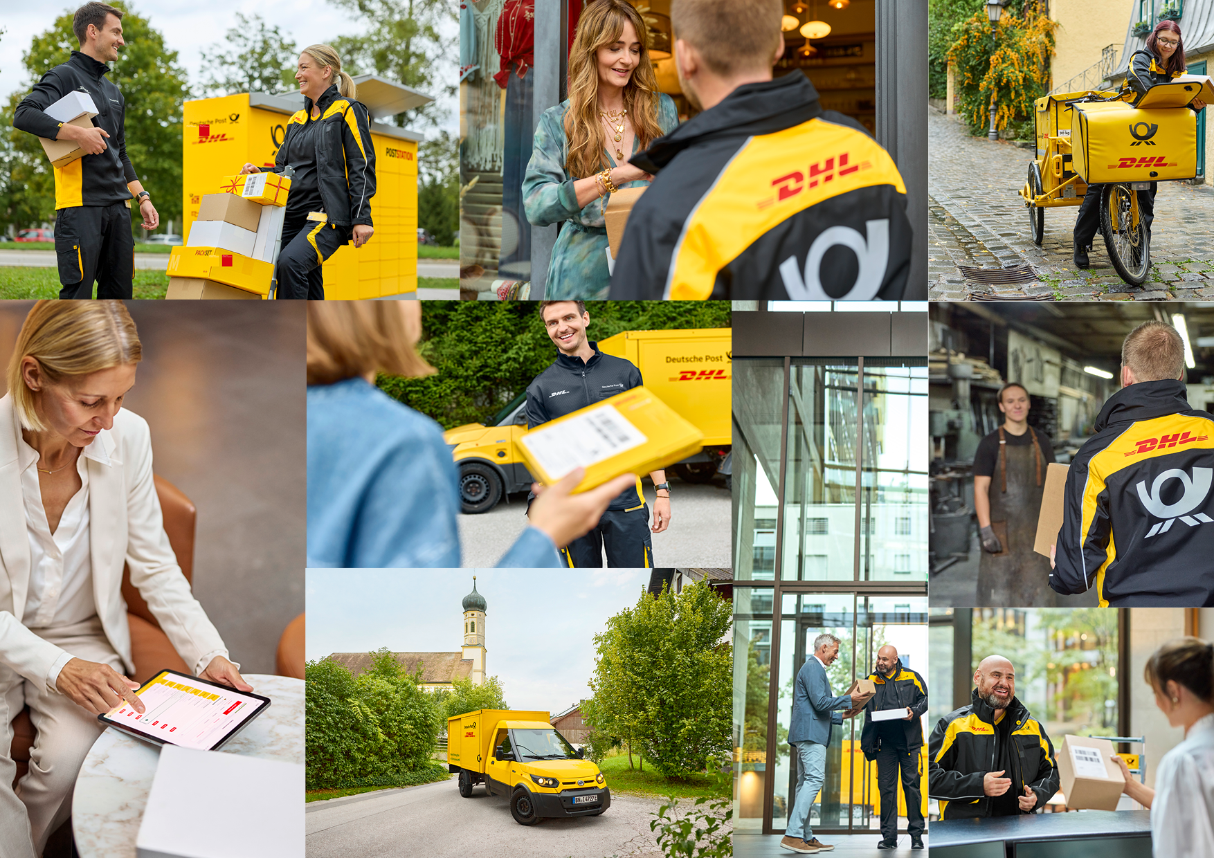 Bilder Produktion Deutsche Post